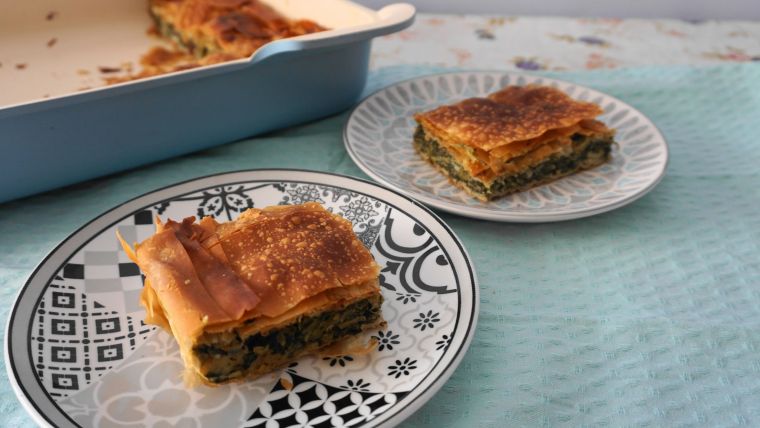 Καλοκαιρινή χορτόπιτα με βλήτα