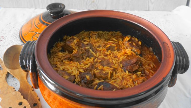 Γιουβέτσι με μοσχάρι